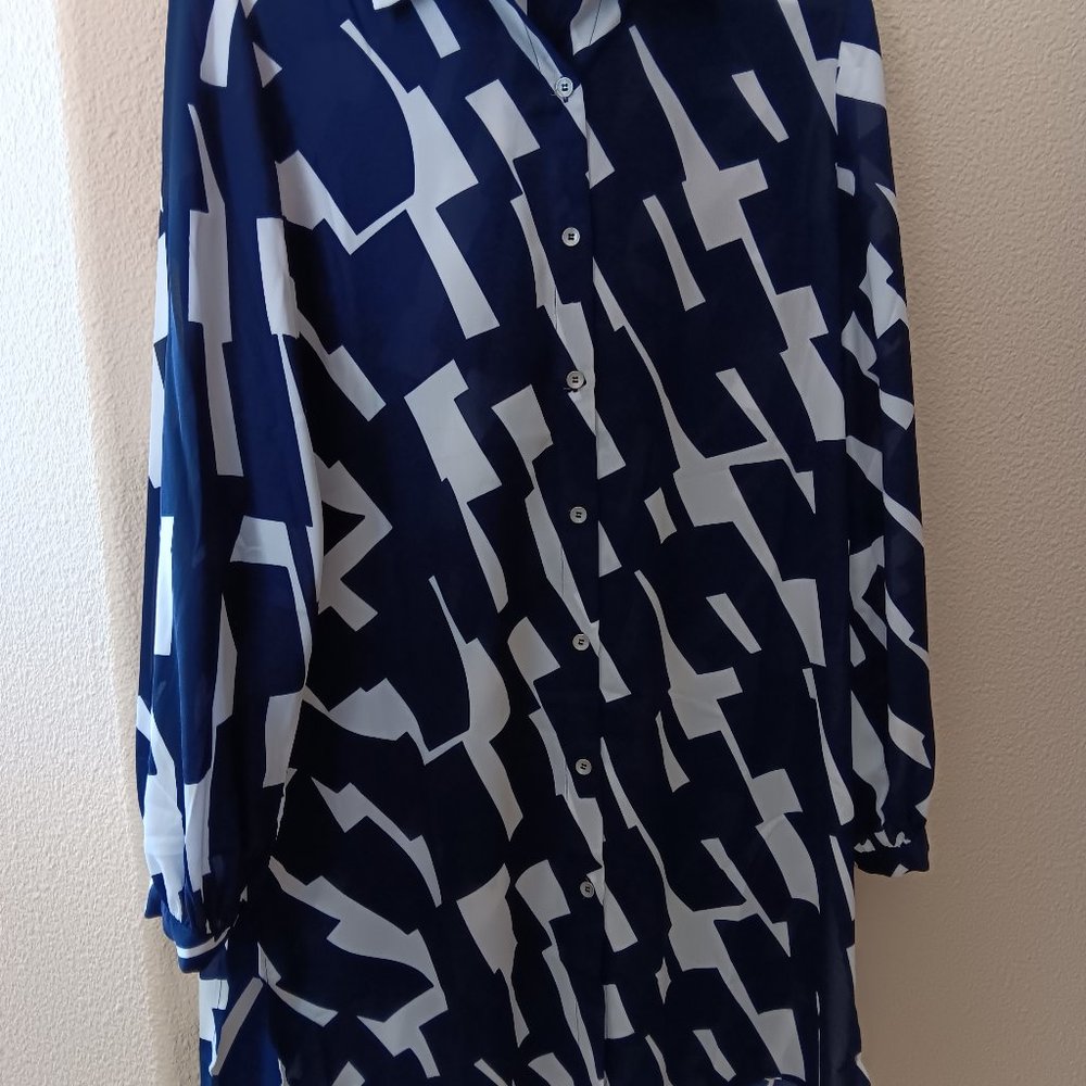 Dennis Basso Tunic Blouse